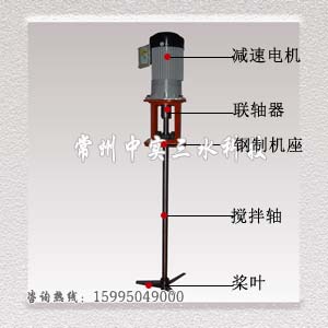 中实三水AB型搅拌机结构示意图
