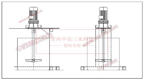 中实三水非标搅拌机定制