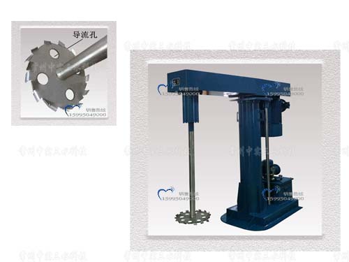 22kw高速胶水分散机结构示意图